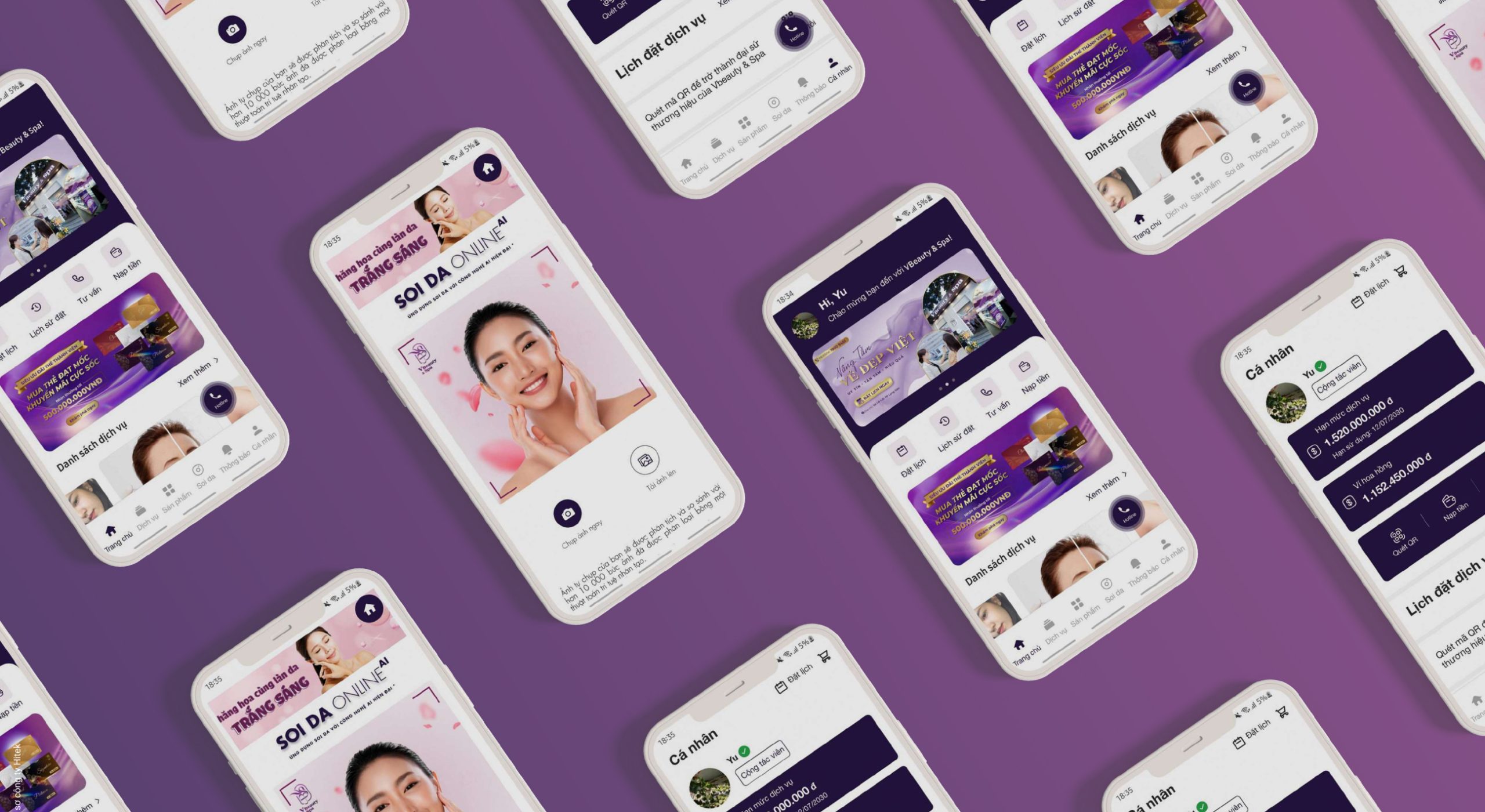 Vbeauty電子商取引プラットフォームアプリケーション