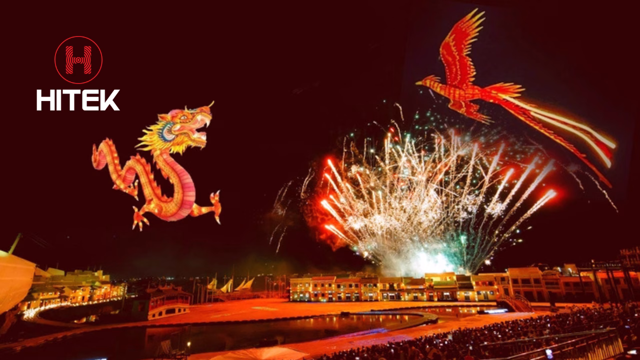 Kịch bản drone show rồng phượng nghệ thuật