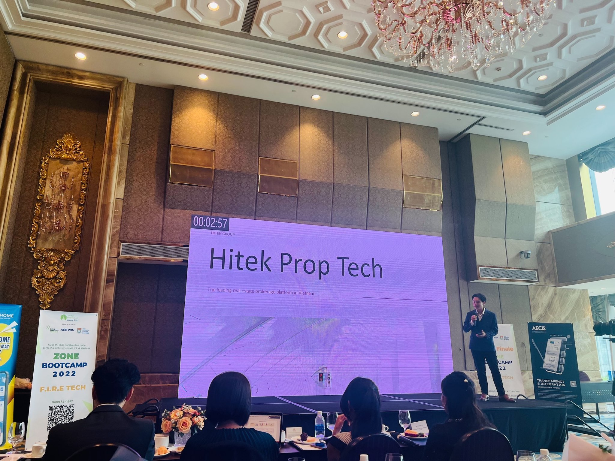 Zone Bootcamp 2022 결승전에 참가한 HITEK
