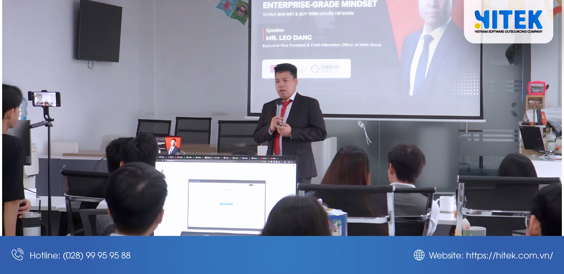 Workshop nội bộ Hitek Software về Enterprise-Grade Mindset, Bảo Mật và Quy Trình chuẩn