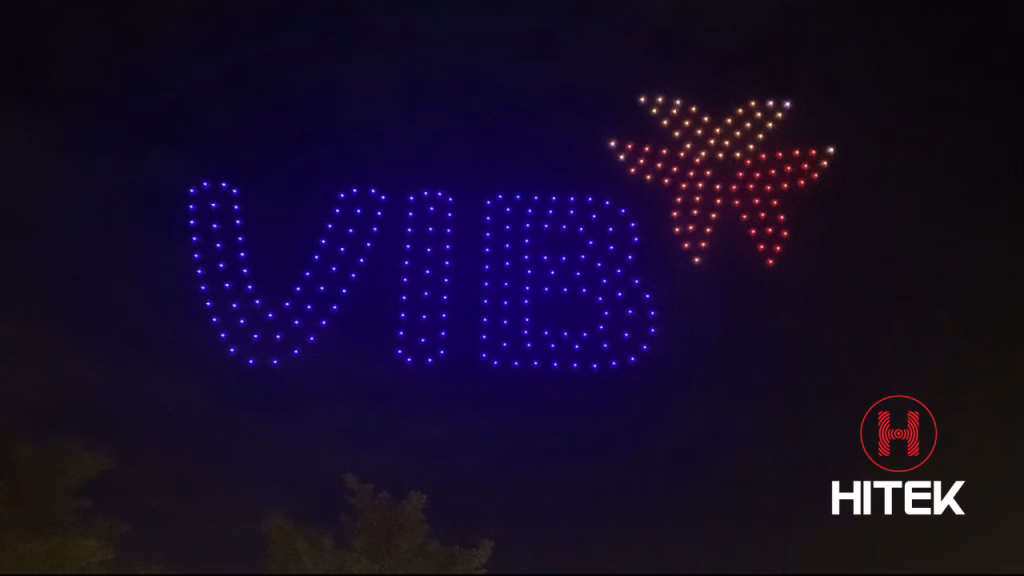 Lợi ích của việc sử dụng drone show trong marketing