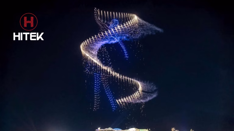 Thay thế pháo hoa truyền thống bằng drone pháo hoa