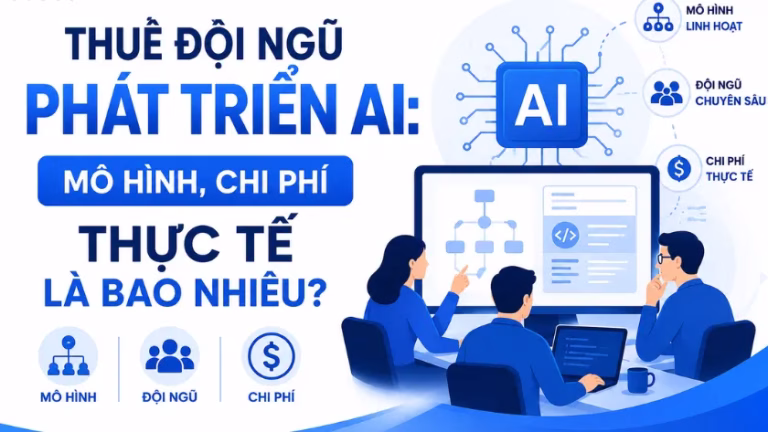 thuê đội ngũ phát triển AI